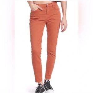 KENSIE | Vintage Luxe Ultimate High Rise Skinny Women's Rust Jeans